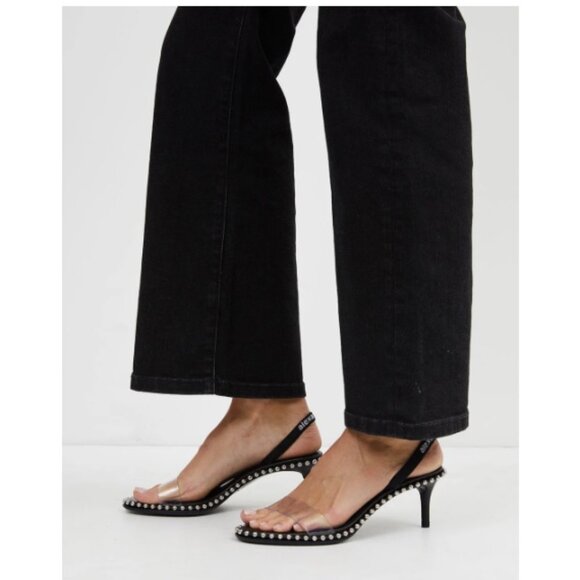 Alexander Wang Nova Low Logo Heels